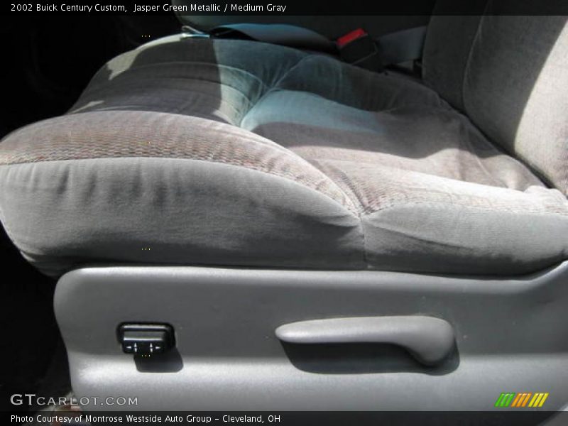Jasper Green Metallic / Medium Gray 2002 Buick Century Custom