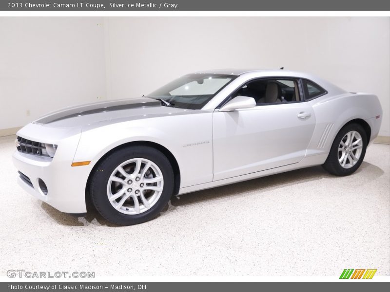 Silver Ice Metallic / Gray 2013 Chevrolet Camaro LT Coupe