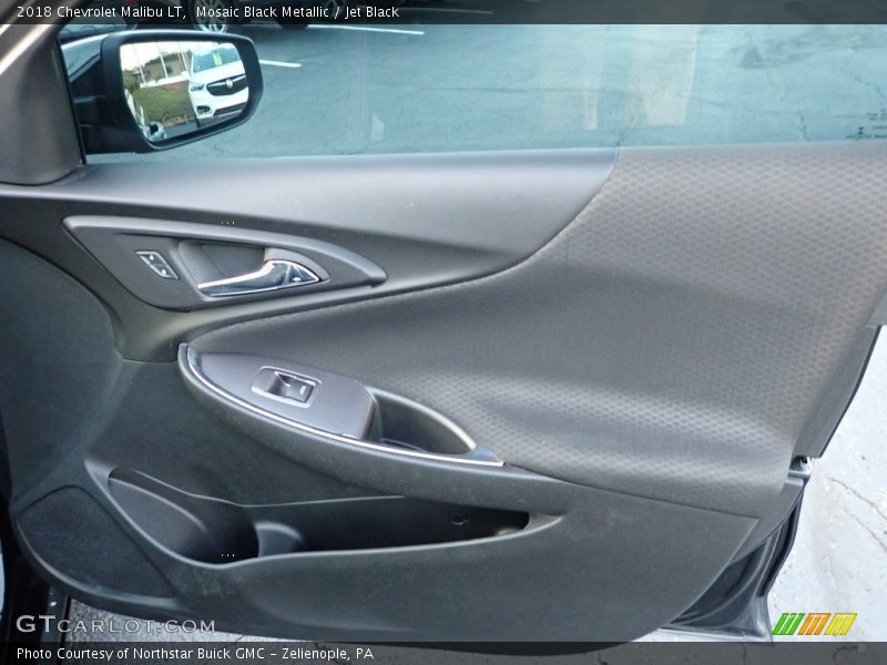 Mosaic Black Metallic / Jet Black 2018 Chevrolet Malibu LT