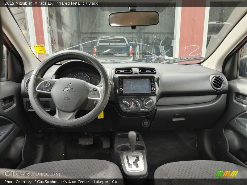 Infrared Metallic / Black 2019 Mitsubishi Mirage ES