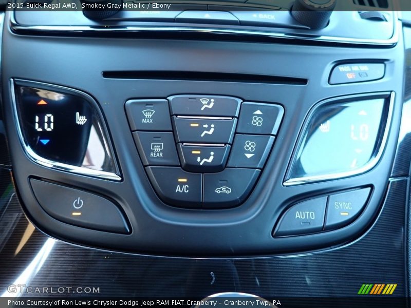 Controls of 2015 Regal AWD
