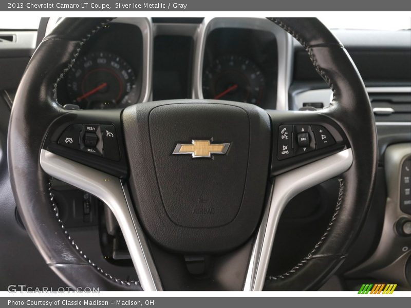 Silver Ice Metallic / Gray 2013 Chevrolet Camaro LT Coupe