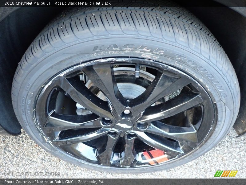 Mosaic Black Metallic / Jet Black 2018 Chevrolet Malibu LT