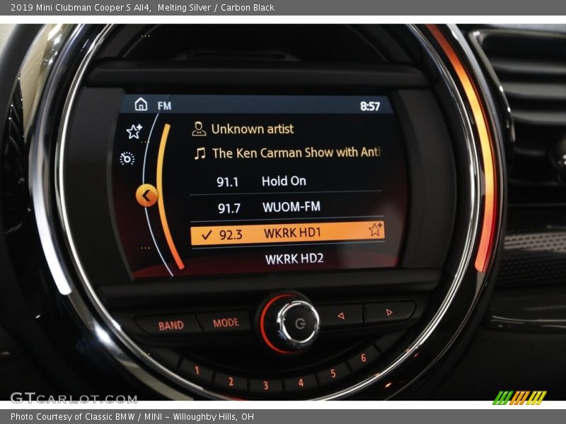 Melting Silver / Carbon Black 2019 Mini Clubman Cooper S All4