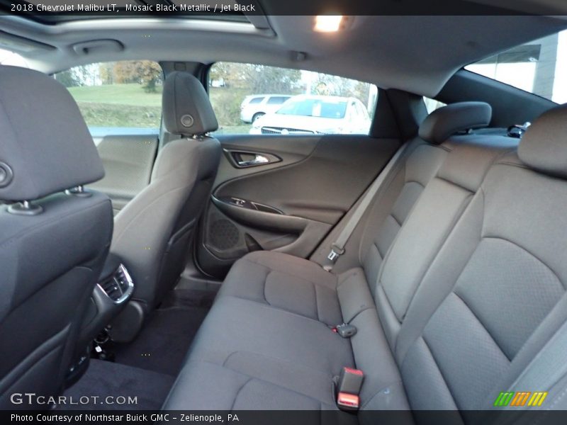 Mosaic Black Metallic / Jet Black 2018 Chevrolet Malibu LT
