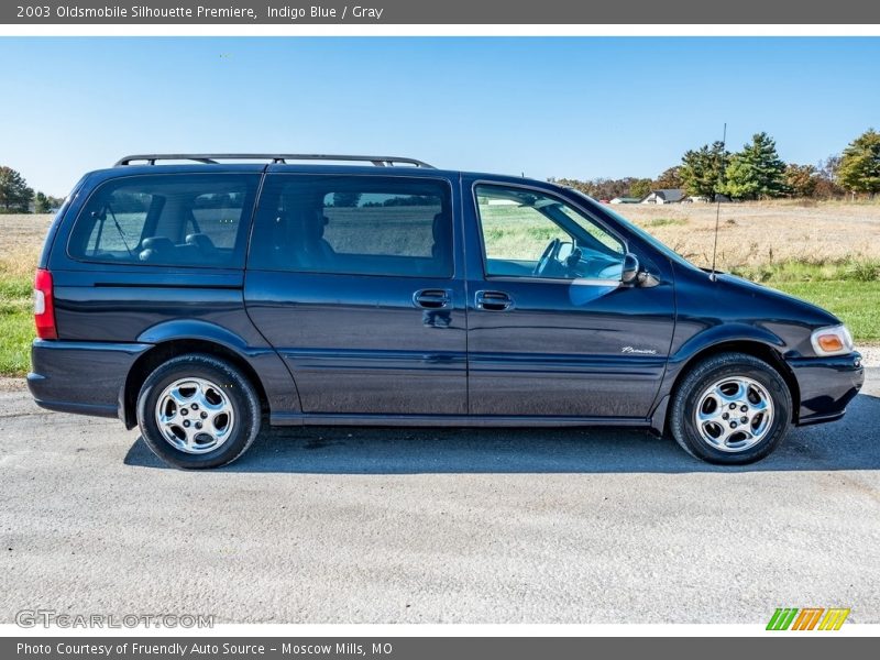 Indigo Blue / Gray 2003 Oldsmobile Silhouette Premiere