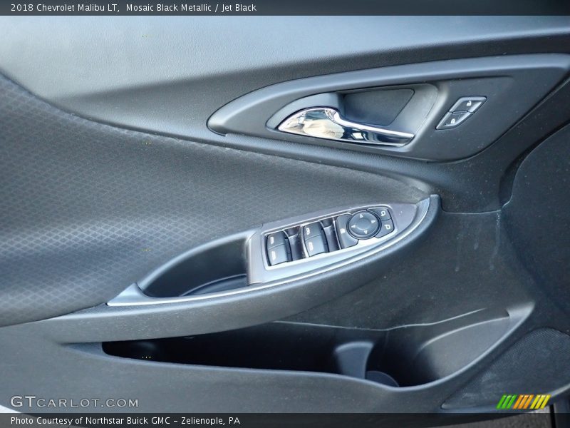 Mosaic Black Metallic / Jet Black 2018 Chevrolet Malibu LT