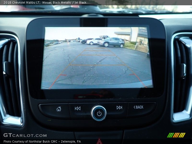 Mosaic Black Metallic / Jet Black 2018 Chevrolet Malibu LT