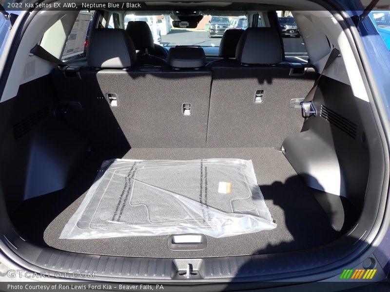 Neptune Blue / Black 2022 Kia Seltos EX AWD