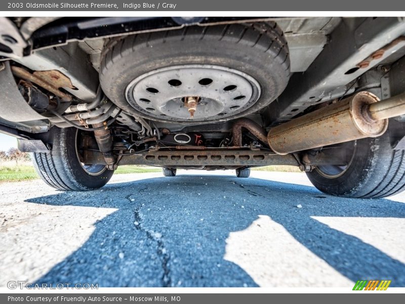 Indigo Blue / Gray 2003 Oldsmobile Silhouette Premiere