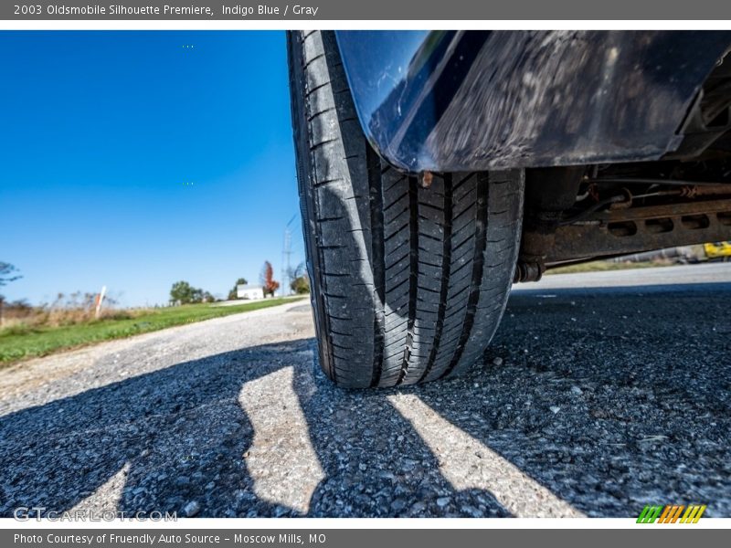 Indigo Blue / Gray 2003 Oldsmobile Silhouette Premiere