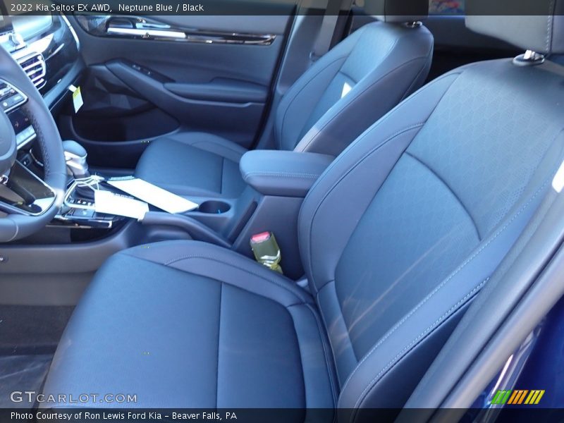 Neptune Blue / Black 2022 Kia Seltos EX AWD