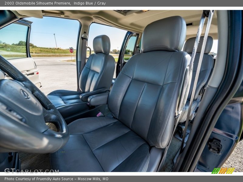 Indigo Blue / Gray 2003 Oldsmobile Silhouette Premiere