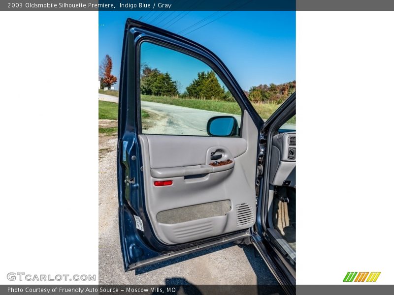 Indigo Blue / Gray 2003 Oldsmobile Silhouette Premiere