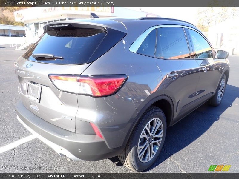 Carbonized Gray Metallic / Ebony 2021 Ford Escape SEL 4WD
