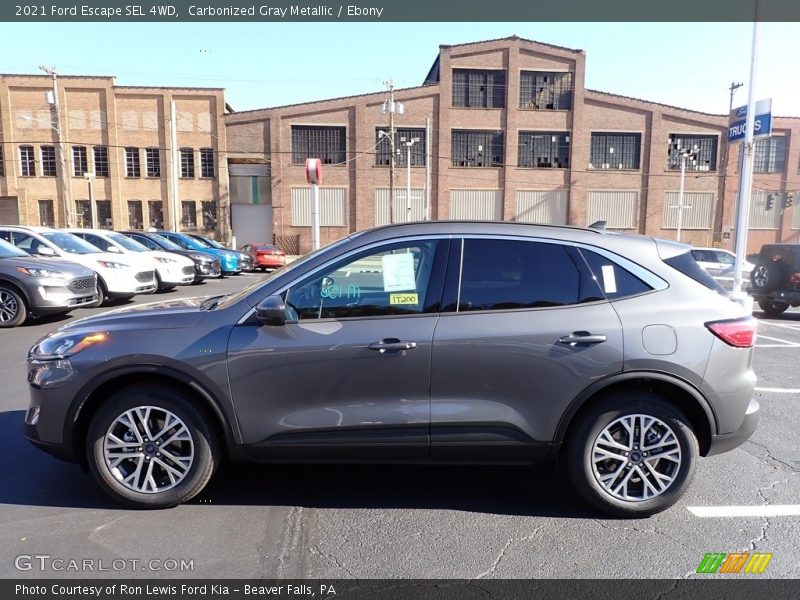 Carbonized Gray Metallic / Ebony 2021 Ford Escape SEL 4WD