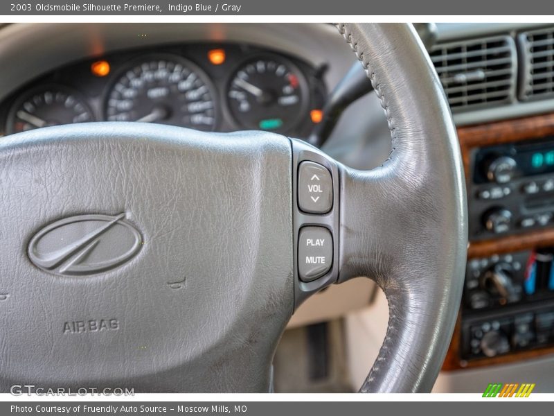 Indigo Blue / Gray 2003 Oldsmobile Silhouette Premiere