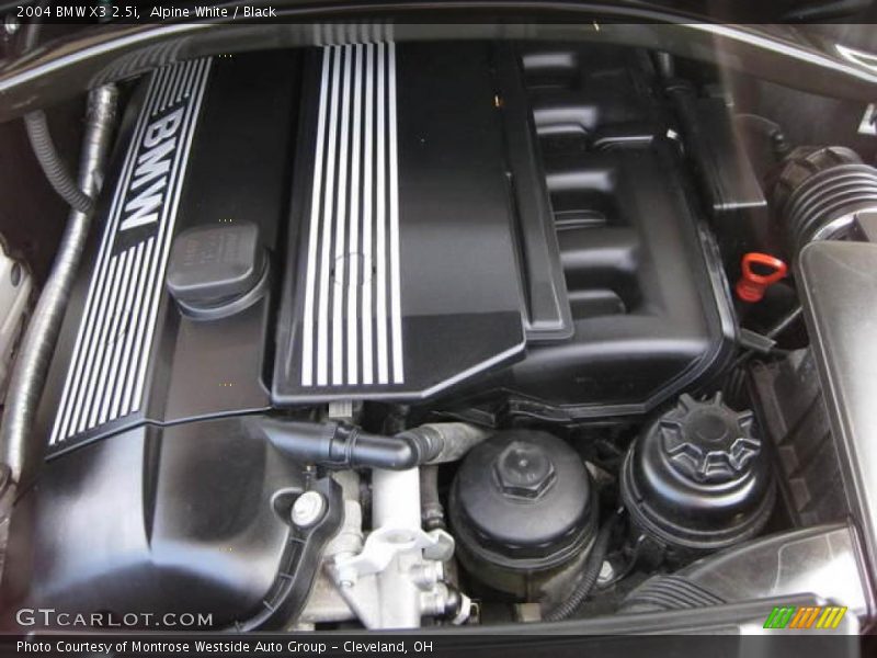 Alpine White / Black 2004 BMW X3 2.5i