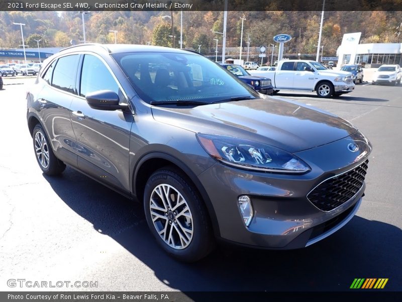 Carbonized Gray Metallic / Ebony 2021 Ford Escape SEL 4WD
