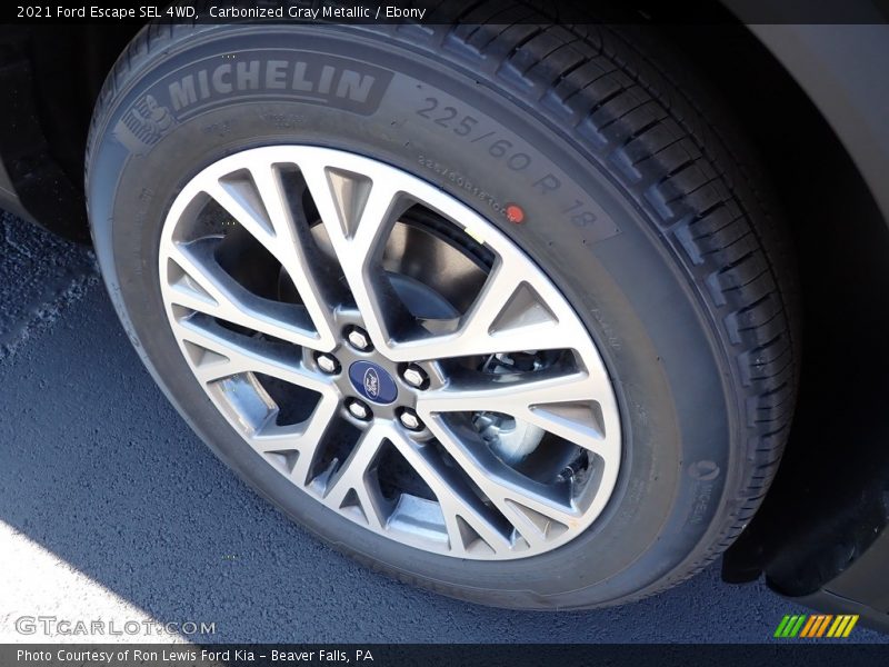 Carbonized Gray Metallic / Ebony 2021 Ford Escape SEL 4WD