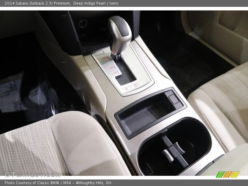 Deep Indigo Pearl / Ivory 2014 Subaru Outback 2.5i Premium