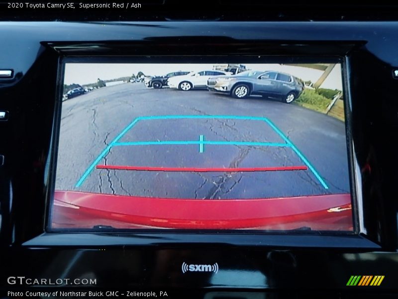Supersonic Red / Ash 2020 Toyota Camry SE
