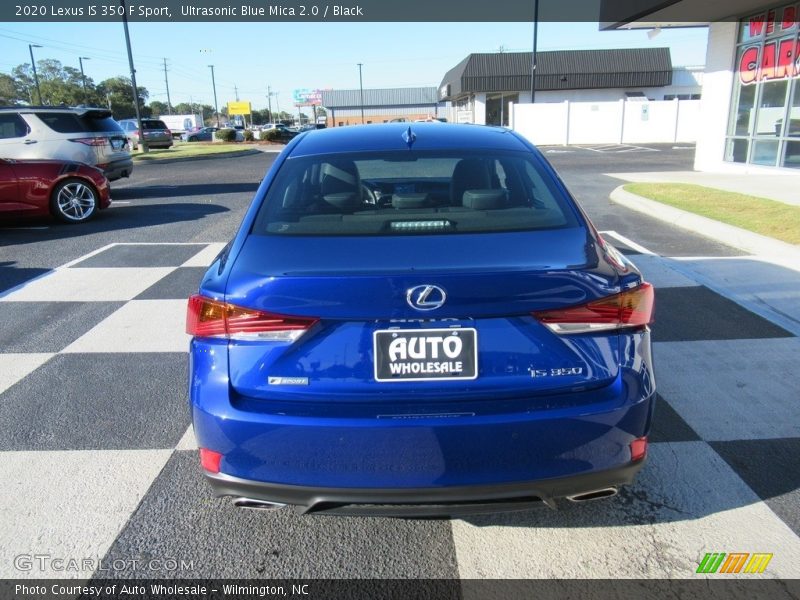 Ultrasonic Blue Mica 2.0 / Black 2020 Lexus IS 350 F Sport