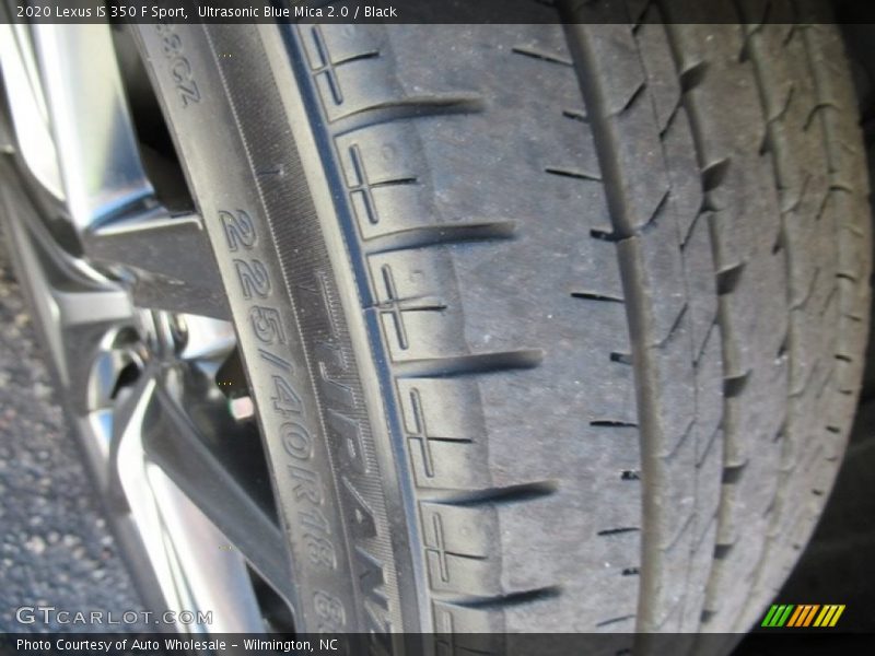 Ultrasonic Blue Mica 2.0 / Black 2020 Lexus IS 350 F Sport