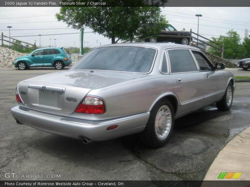 Platinum Silver / Charcoal 2000 Jaguar XJ Vanden Plas