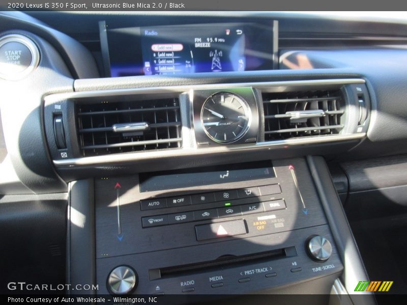 Ultrasonic Blue Mica 2.0 / Black 2020 Lexus IS 350 F Sport