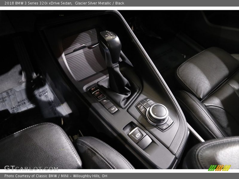 Glacier Silver Metallic / Black 2018 BMW 3 Series 320i xDrive Sedan