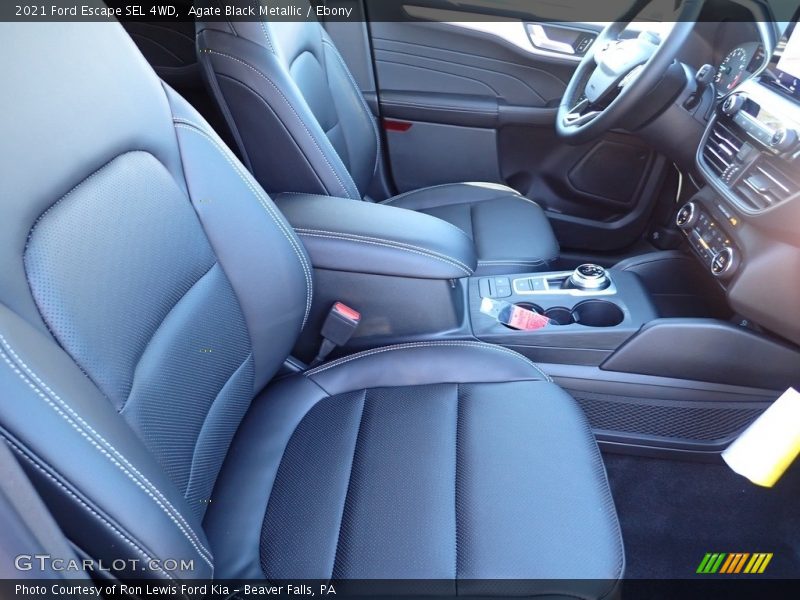 Agate Black Metallic / Ebony 2021 Ford Escape SEL 4WD