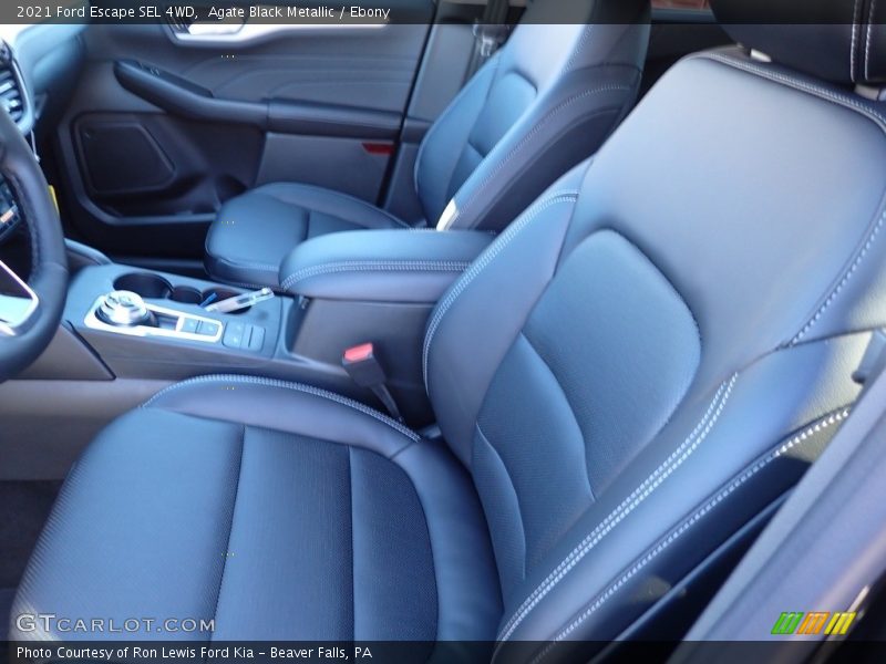 Agate Black Metallic / Ebony 2021 Ford Escape SEL 4WD