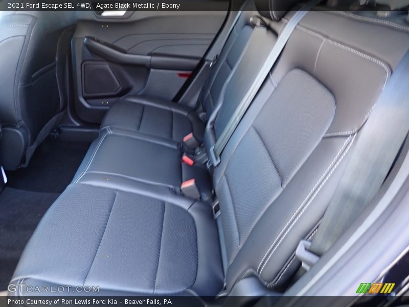 Agate Black Metallic / Ebony 2021 Ford Escape SEL 4WD