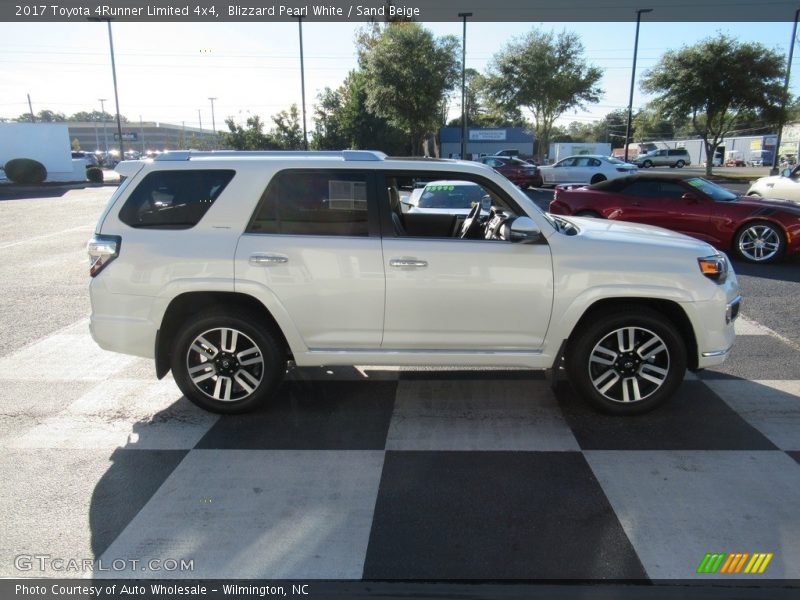 Blizzard Pearl White / Sand Beige 2017 Toyota 4Runner Limited 4x4