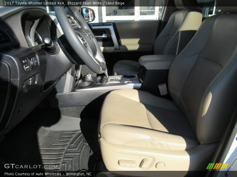 Blizzard Pearl White / Sand Beige 2017 Toyota 4Runner Limited 4x4