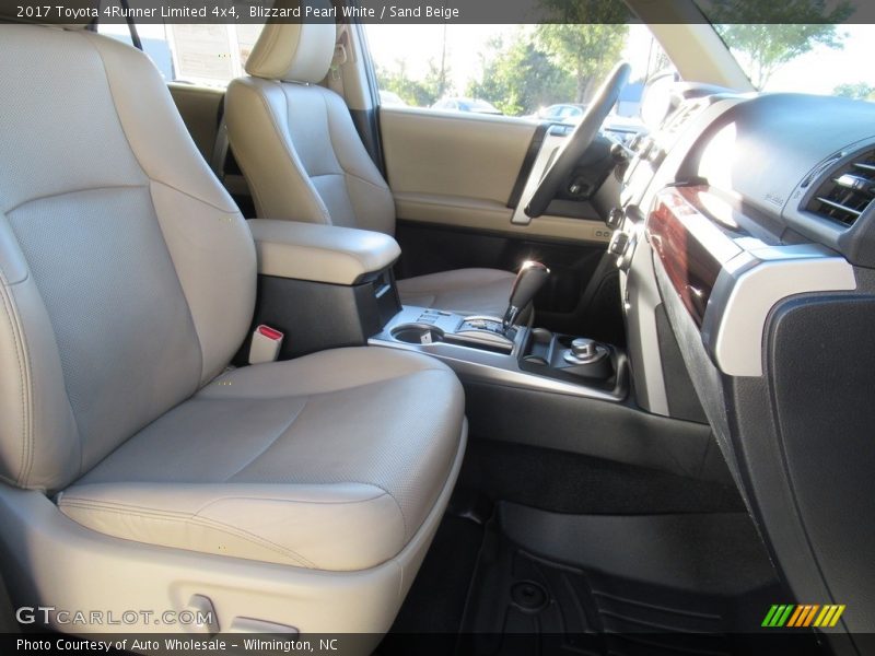 Blizzard Pearl White / Sand Beige 2017 Toyota 4Runner Limited 4x4