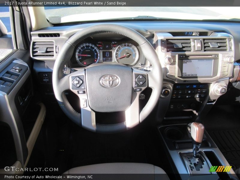 Blizzard Pearl White / Sand Beige 2017 Toyota 4Runner Limited 4x4