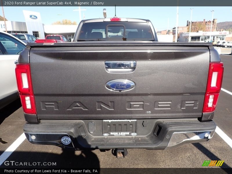Magnetic / Ebony 2020 Ford Ranger Lariat SuperCab 4x4