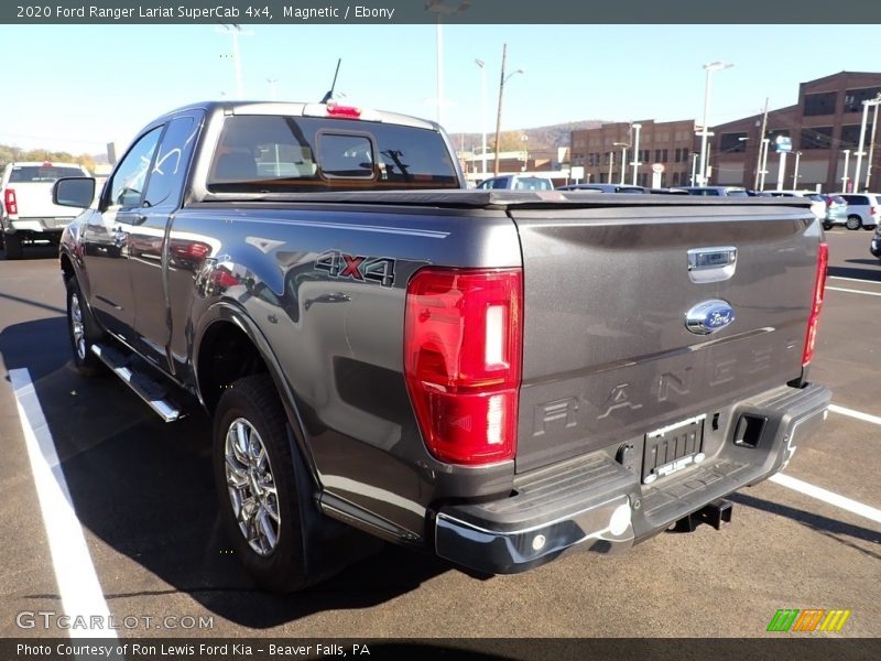 Magnetic / Ebony 2020 Ford Ranger Lariat SuperCab 4x4