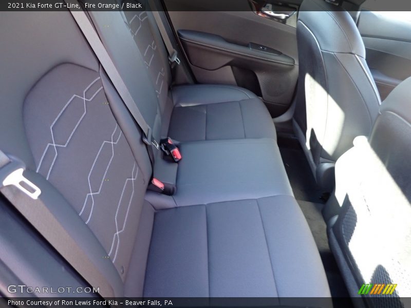 Rear Seat of 2021 Forte GT-Line