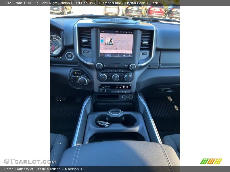 Diamond Black Crystal Pearl / Black 2022 Ram 1500 Big Horn Night Edition Quad Cab 4x4