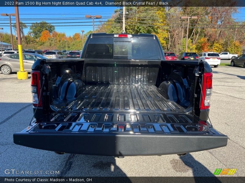 Diamond Black Crystal Pearl / Black 2022 Ram 1500 Big Horn Night Edition Quad Cab 4x4