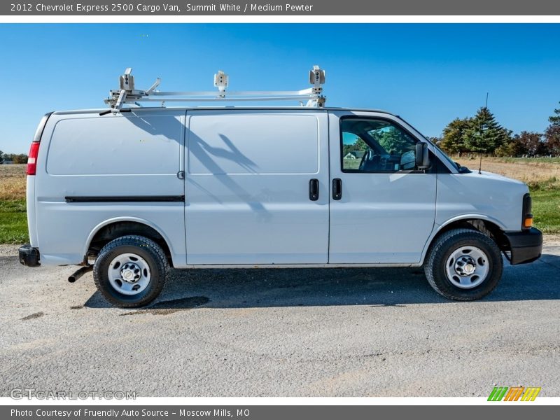 Summit White / Medium Pewter 2012 Chevrolet Express 2500 Cargo Van