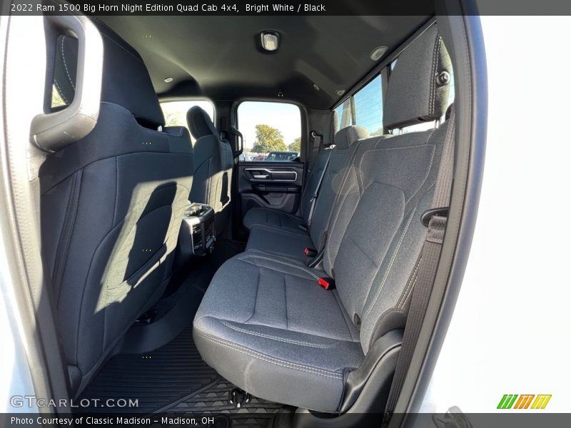 Bright White / Black 2022 Ram 1500 Big Horn Night Edition Quad Cab 4x4