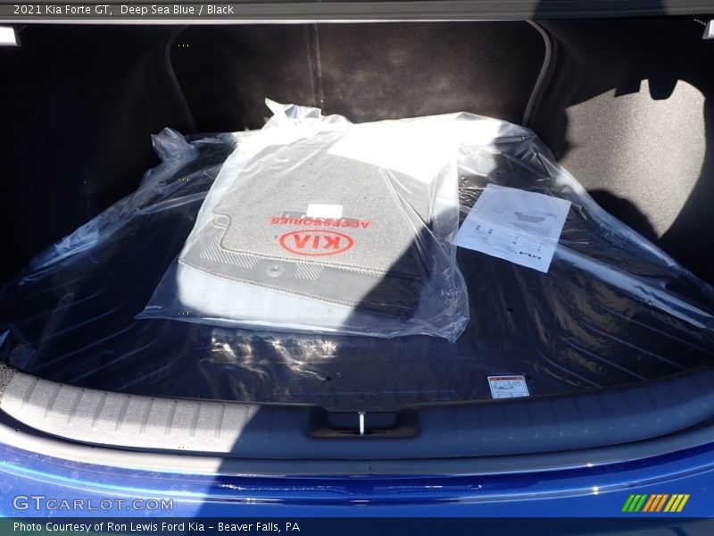 Deep Sea Blue / Black 2021 Kia Forte GT