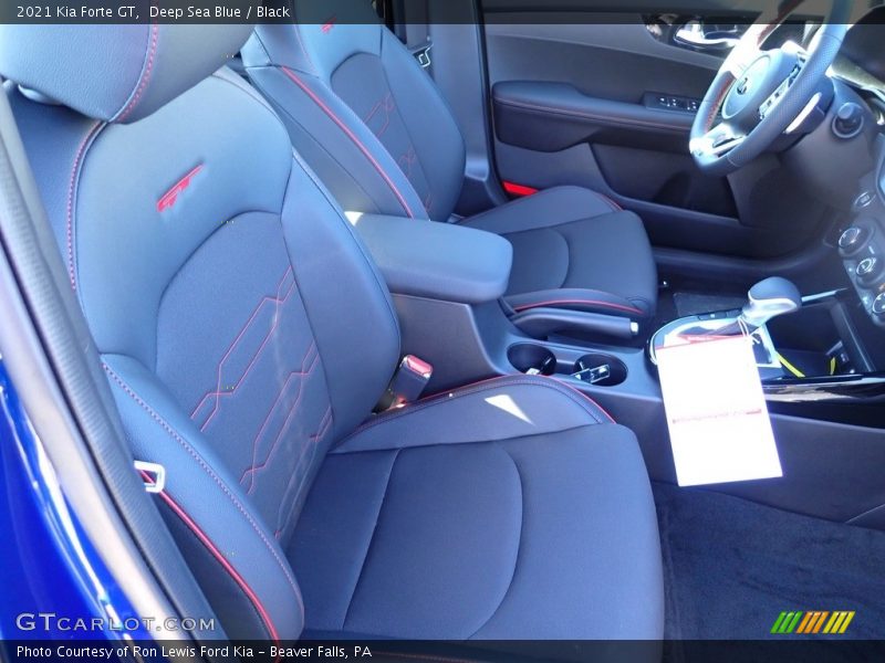 Front Seat of 2021 Forte GT