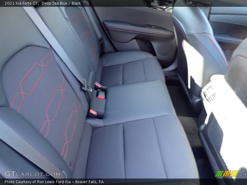 Deep Sea Blue / Black 2021 Kia Forte GT