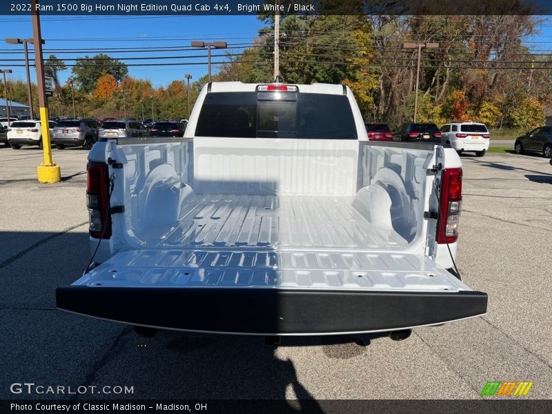 Bright White / Black 2022 Ram 1500 Big Horn Night Edition Quad Cab 4x4