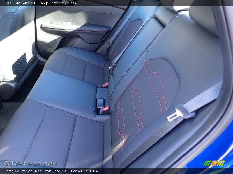 Rear Seat of 2021 Forte GT